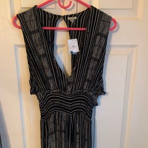 Urban outfitters maxi jumpsuit with bralette